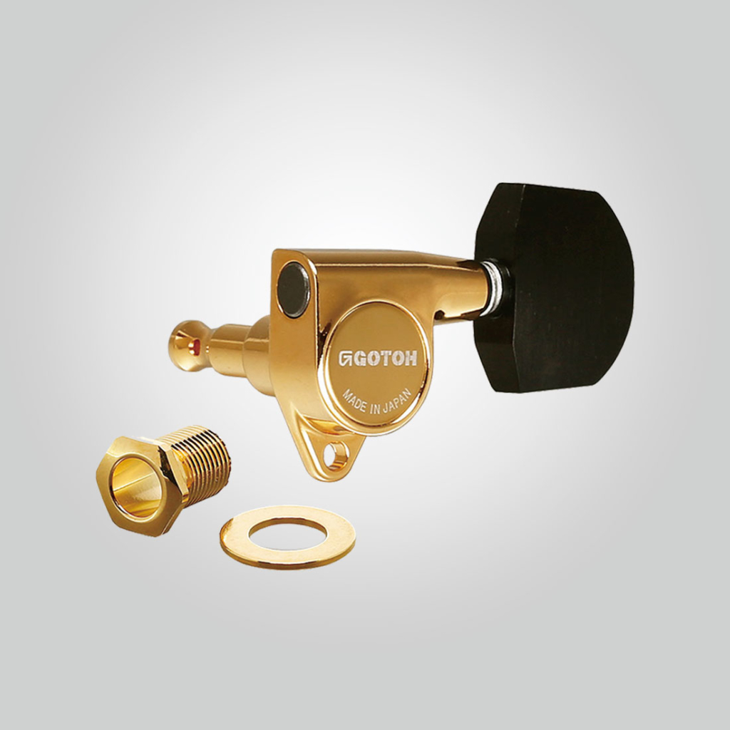 本物保証定番送料無料 GOTOH SG301-MG-T-01 Gold ゴトー ロック式 3:3 ギター ペグ 新品 即決有 MAGNUM-TRAD ペグ